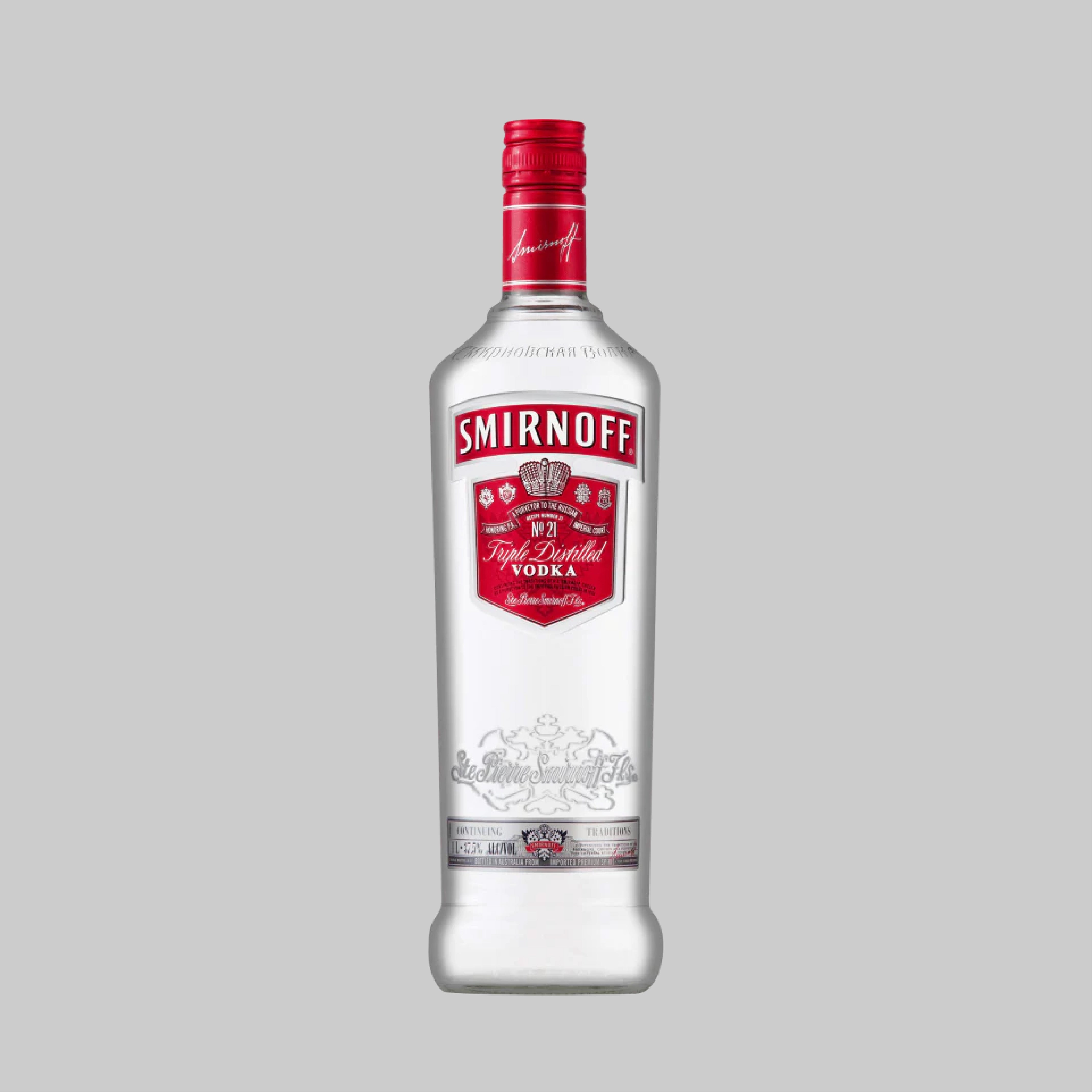 Smirnoff Vodka No. 21 Red 700ml 40.0% - Time2Drink